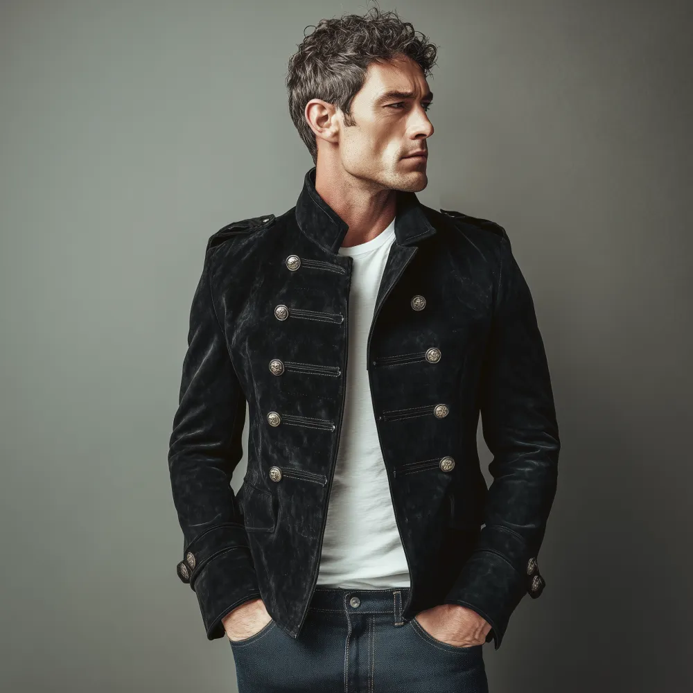 Structured Utility Slim Jacket