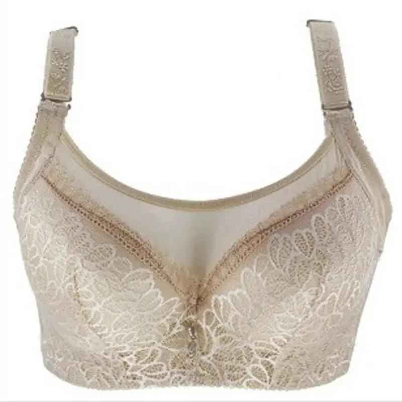 Seamless Adjustable Plus-Size Push-Up Bra