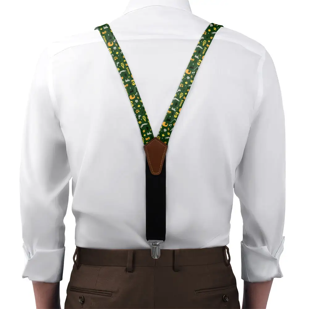 Cultural Pattern Suspenders