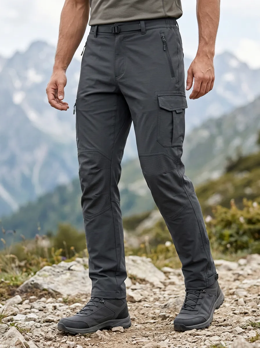Men's Mountain Print Trail Utility Pants