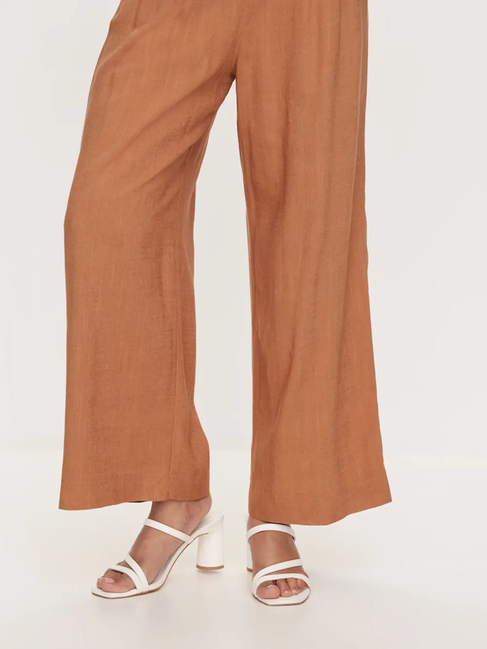 Linen Casual Wide-Leg Pants