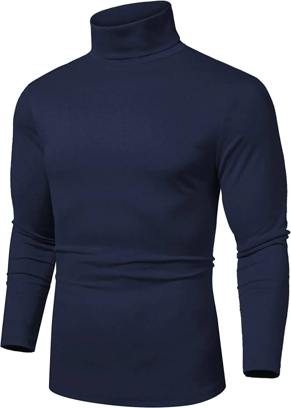 Slim Fit Basic Turtleneck Knitted Pullover Sweaters Jeans