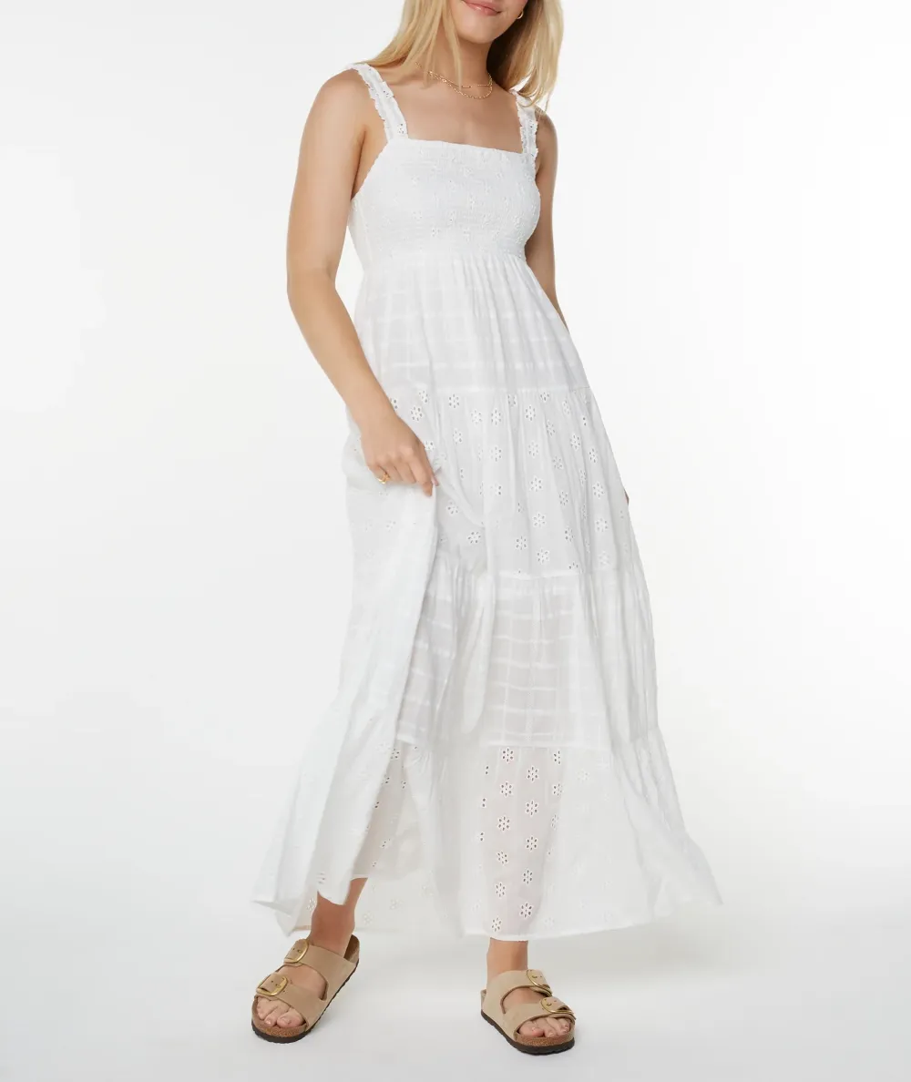Pure Color Chiffon Lightweight Summer Dress