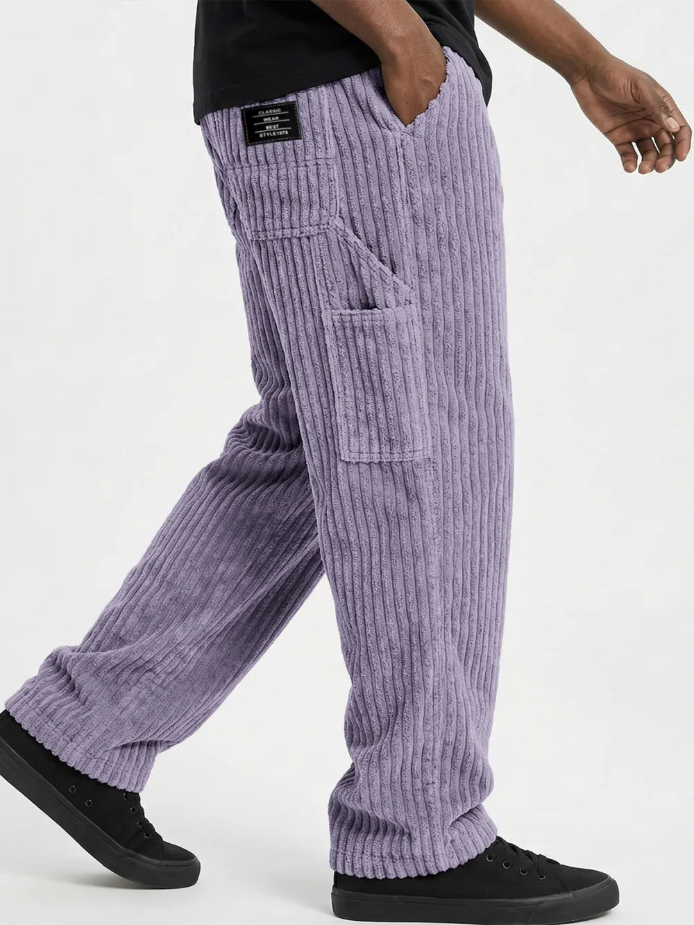 Comfort Fit Corduroy Pocket Pants