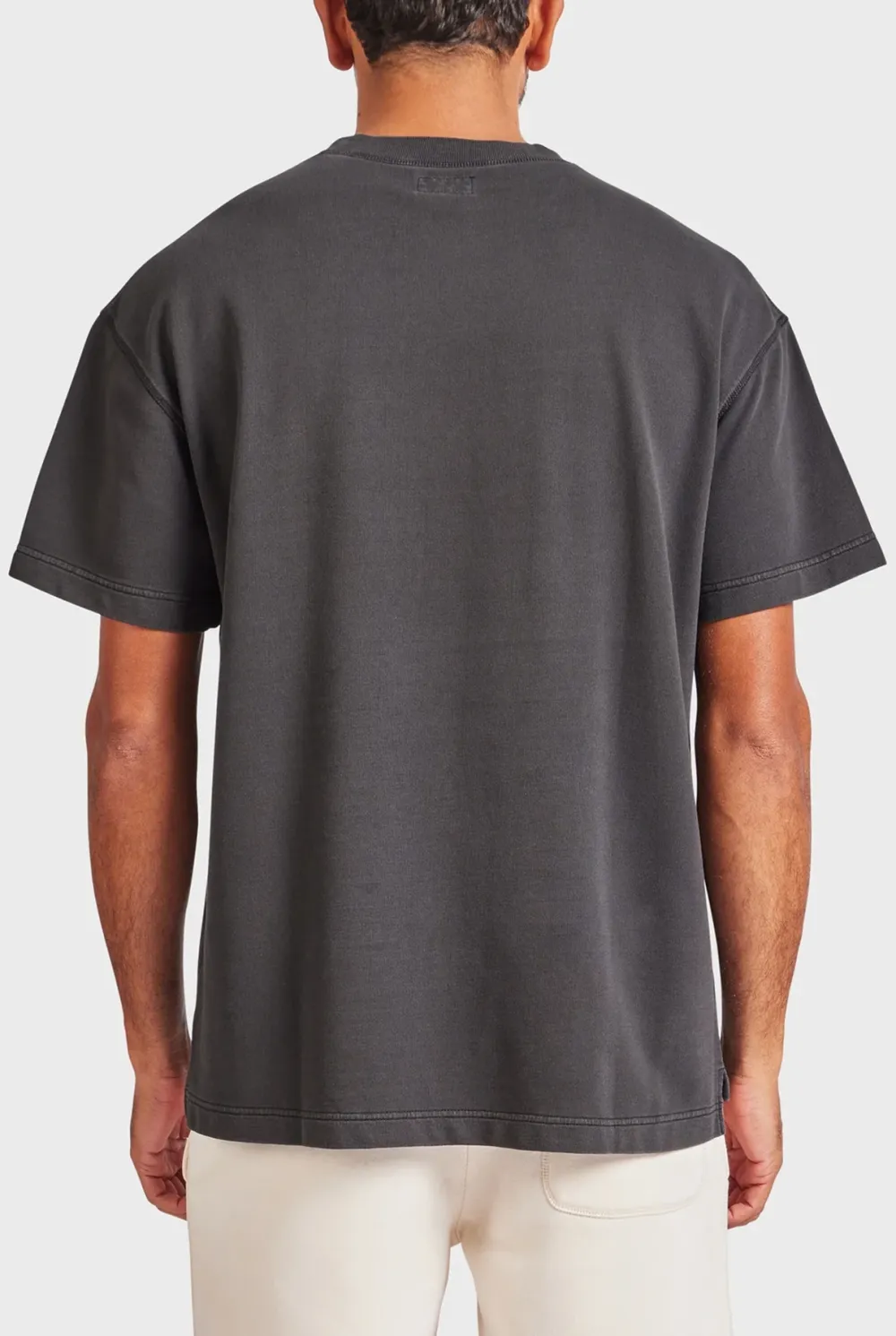 Short Sleeve Crew Neck Plain Tee