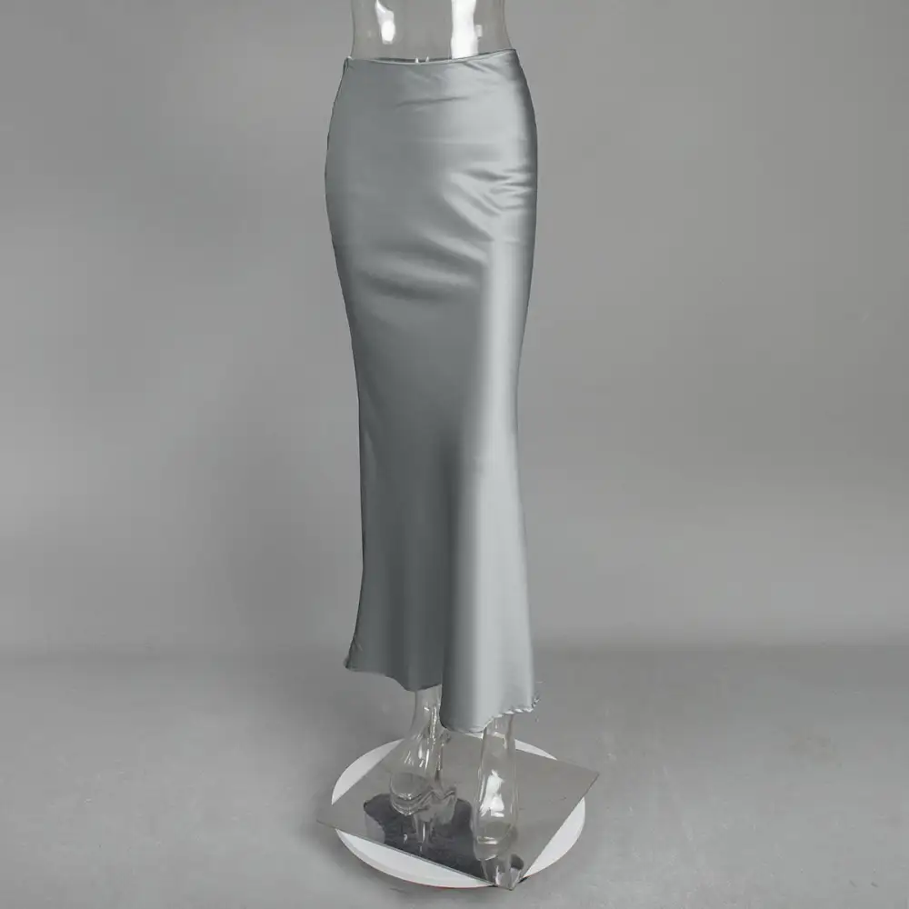 Lightweight High Waist Mermaid Pencil Skirt