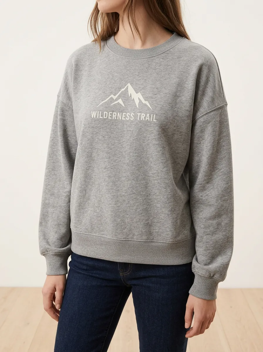 Women's Wilderness Trail Printed Sweatshirt