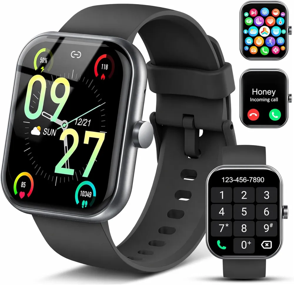 Smart Watch for Men Women (Answer/Make Call), 1.83