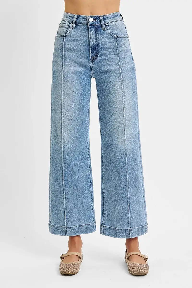 Collared Soft Touch Denim Jeans