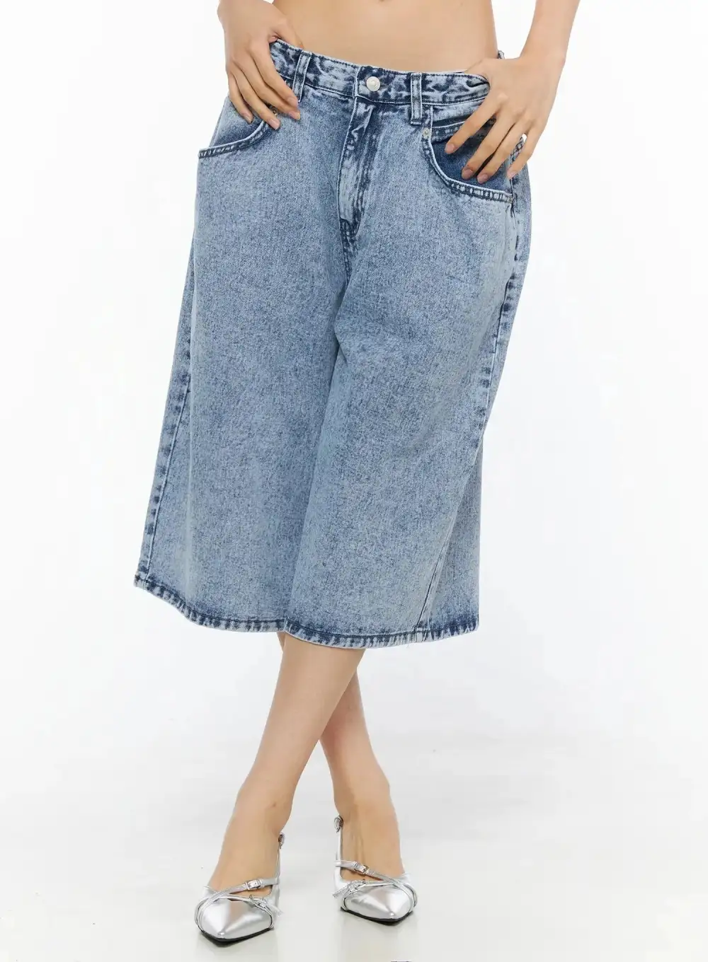 Baggy Denim Shorts