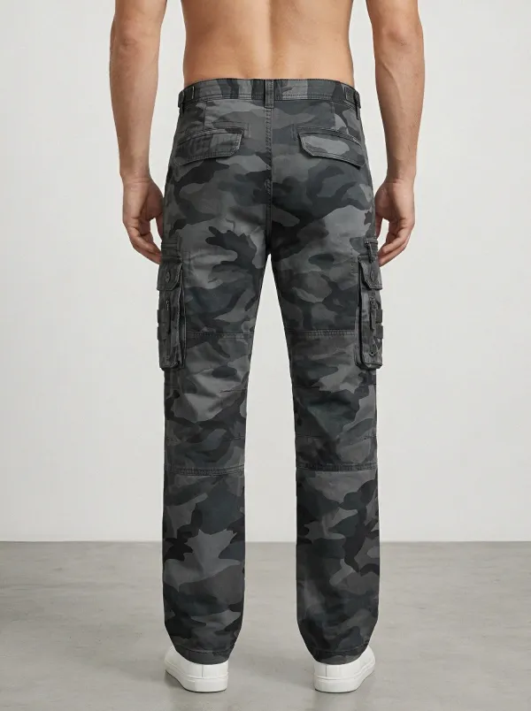 Camo-Utility Camouflage Tactical Camouflage Cargo Pants