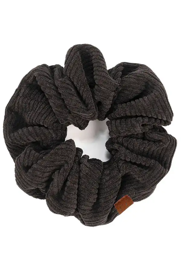 Corduroy Soft Hair Scrunchie