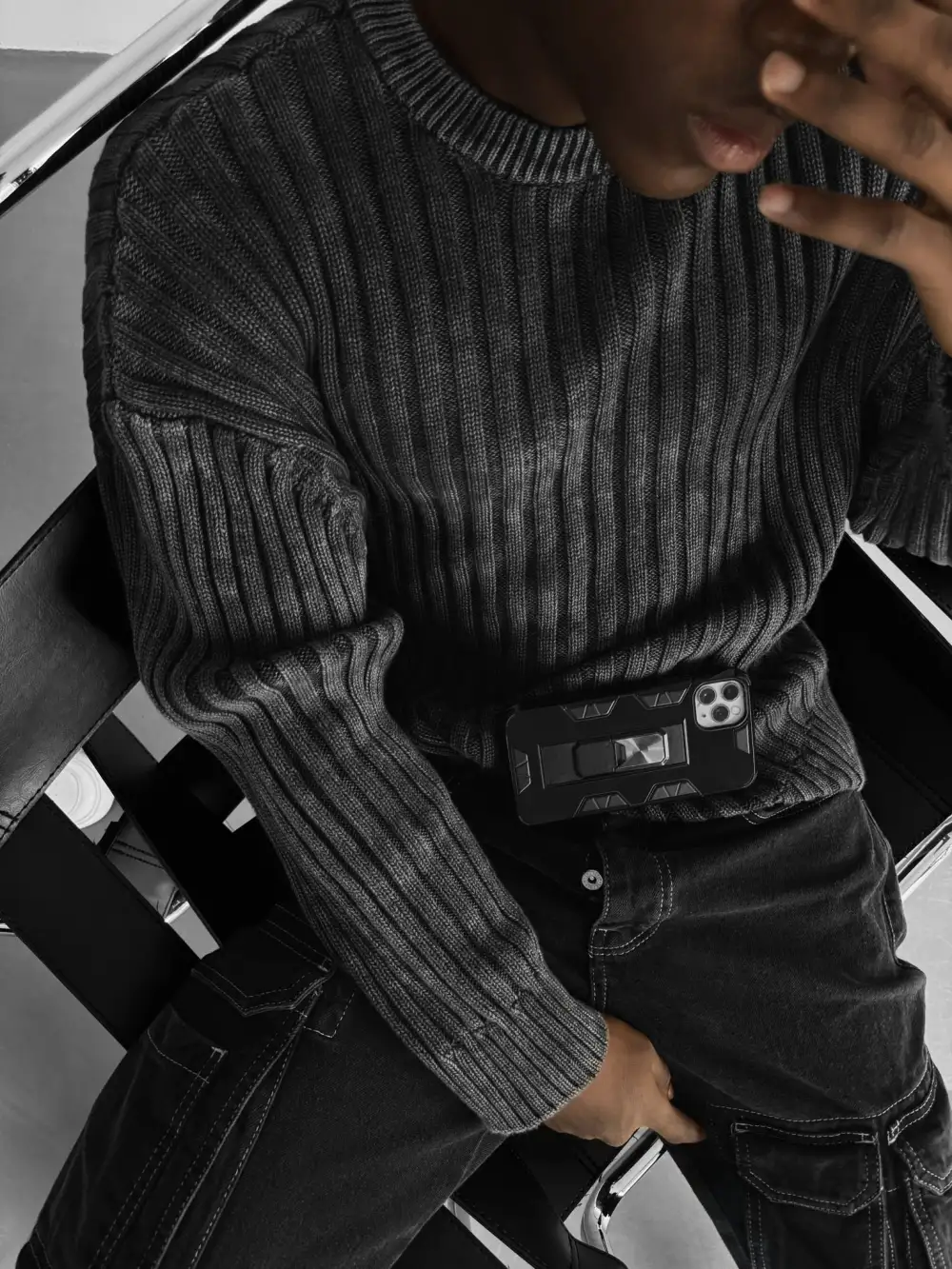 Easygoing Relaxed Washed Sweater