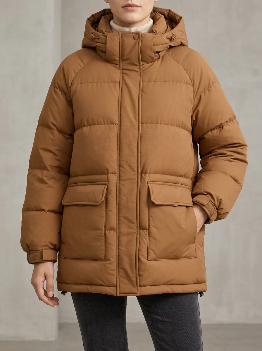 Women's Hooded Puffer Jacket
