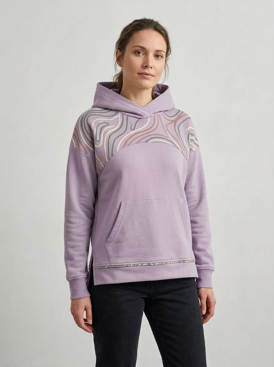 Women's Modern Graphic Graphic Hoodie