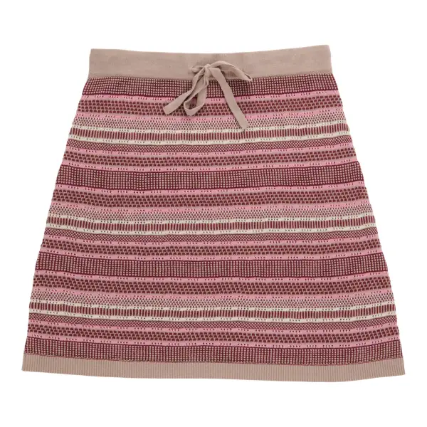 Crochet Drawstring Midi Skirt