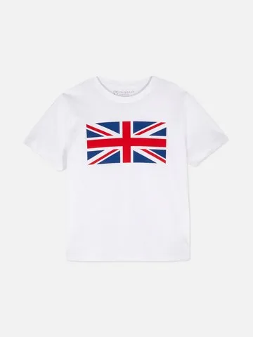 Union Flag Print T-Shirt