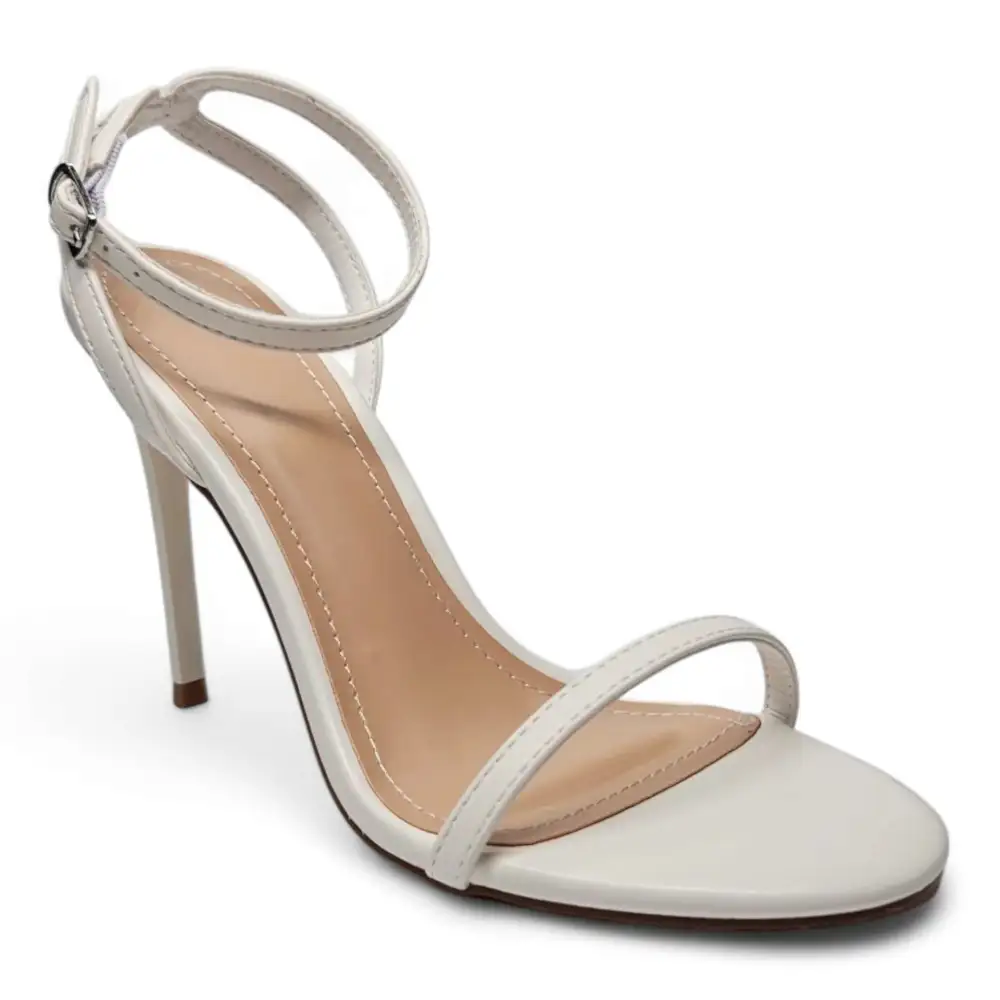 Showy One Band Ankle Strap Skinny Heels