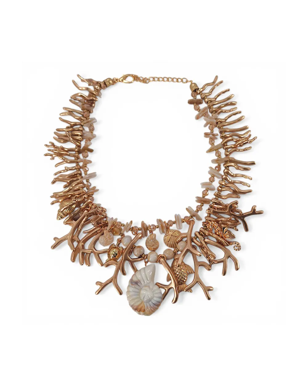 Sun Statement Shell Necklace