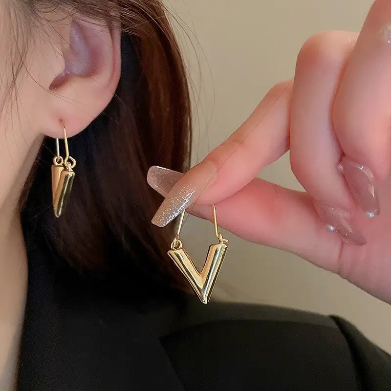 Bohemian Geometric Metal Statement Earrings