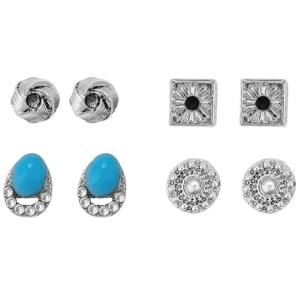 Rustic Artistic Artful Statement Earrings Set