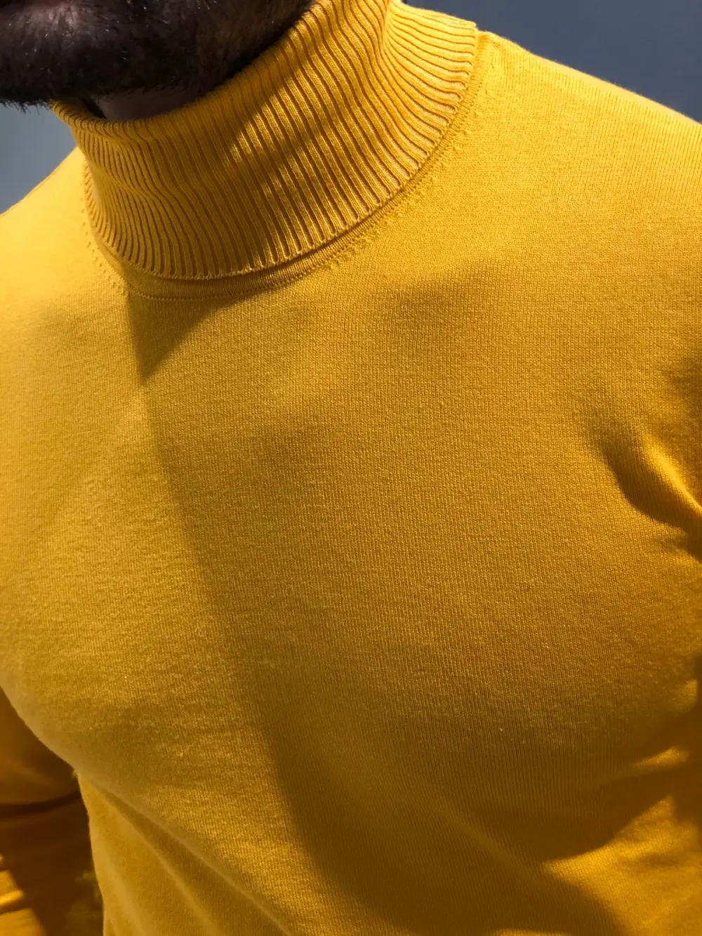 Classic Slim Fit Knit Turtleneck Sweater