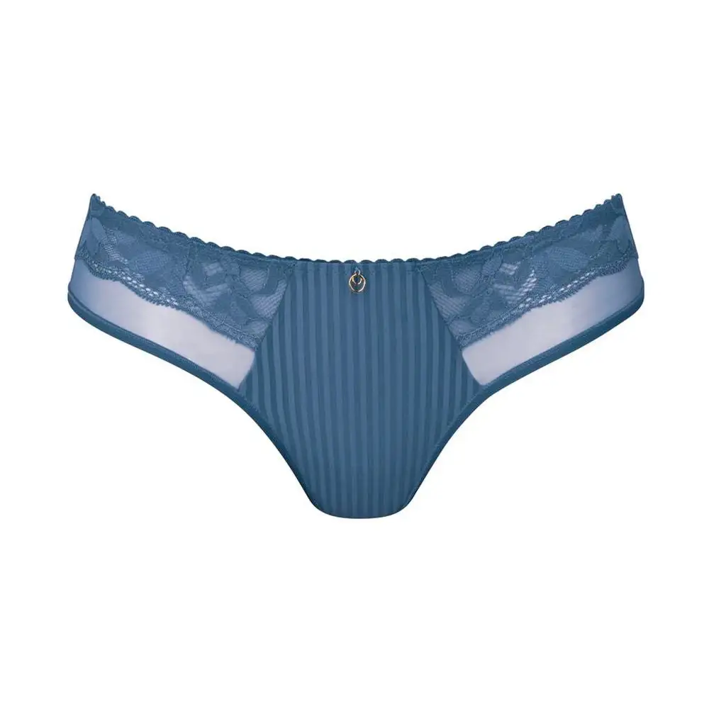 Women's Lace Mesh Shimmer Detail Boxer Panty