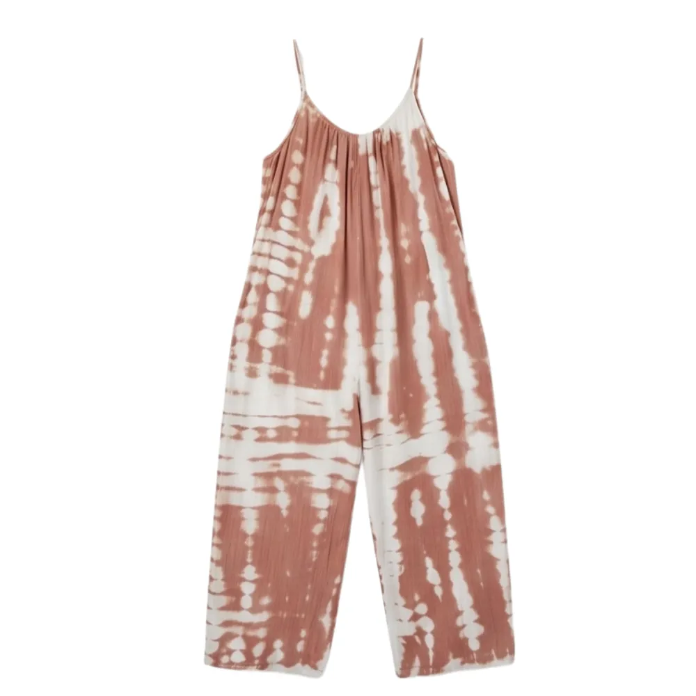 Wide Leg Tie Dye Jumpsuit