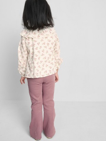 1-9yrs | Collared Blouse and Flare Leggings Set detail 1