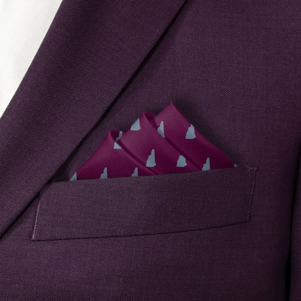 Neat Balanced Suit Pocket Square