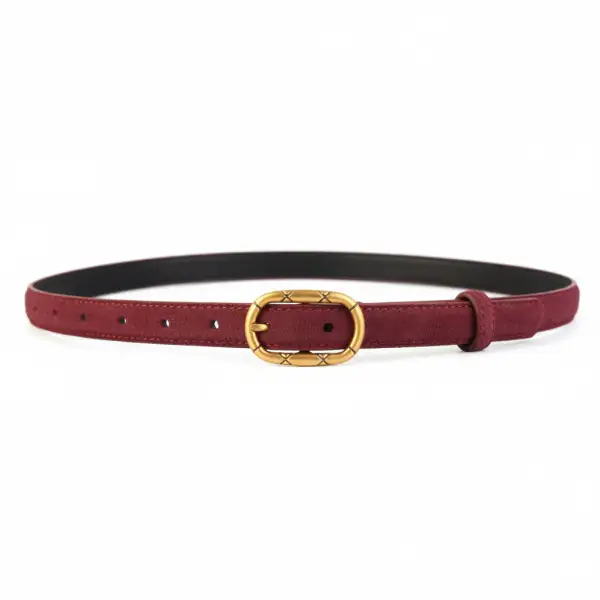 Fresh Golden Buckle Belt
