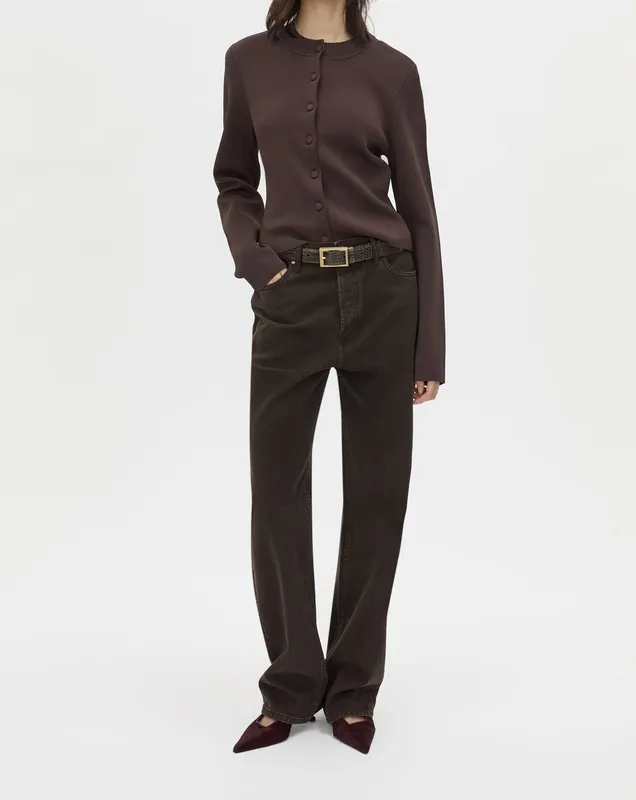 Chocolate Knit Cardigan