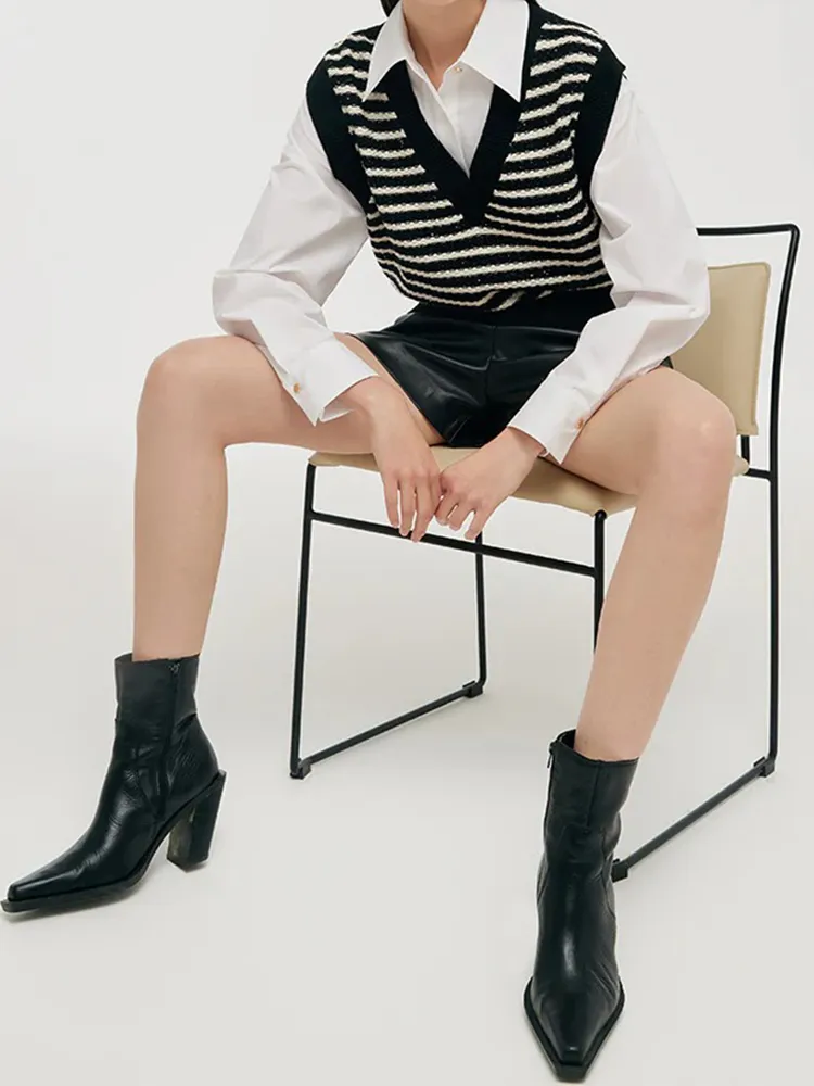 Fine Wool Knitted Women's Sweaters