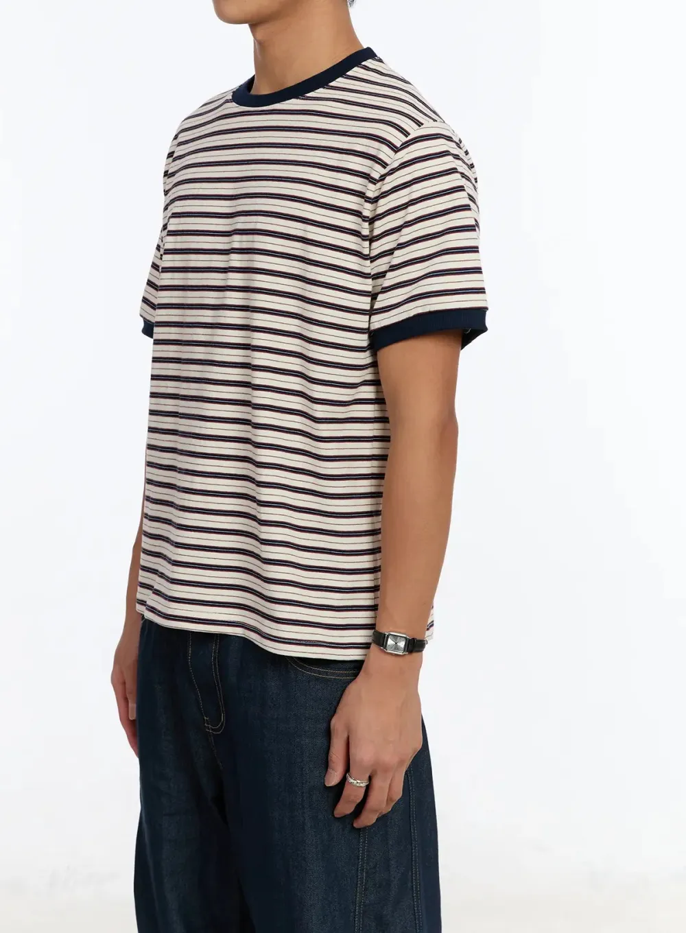 Men's Striped Ringer T-Shirt