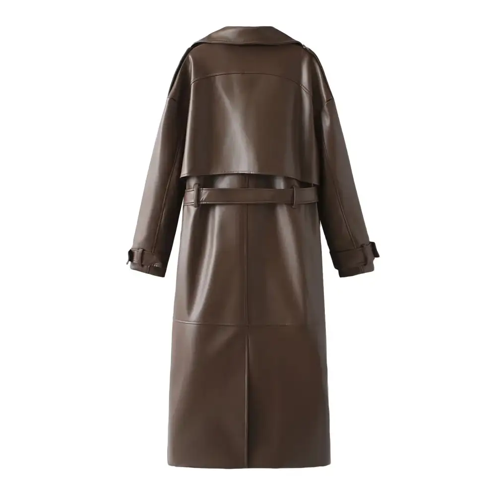 Modern Longline Trench Coat