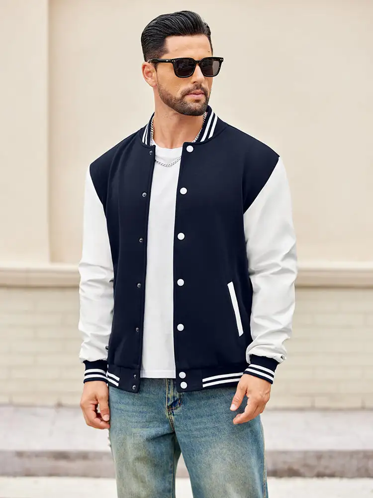 Fashion Varsity Baseball Bomber Jacket