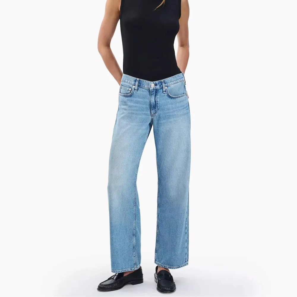 Straight-Leg Ankle-Length Women's Jeans