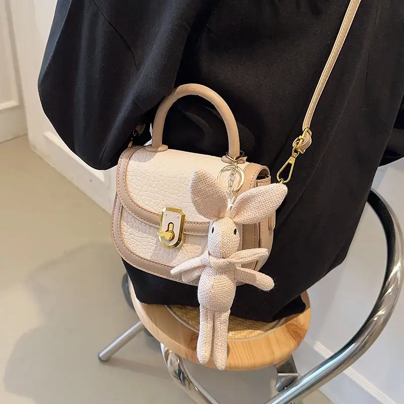 Structured Compact Textured Saddle Bag