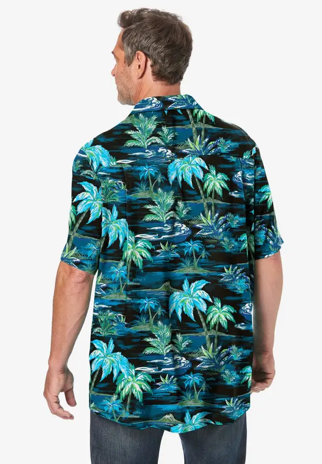 Printed Camp Shirt