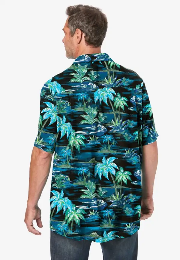 Printed Camp Shirt