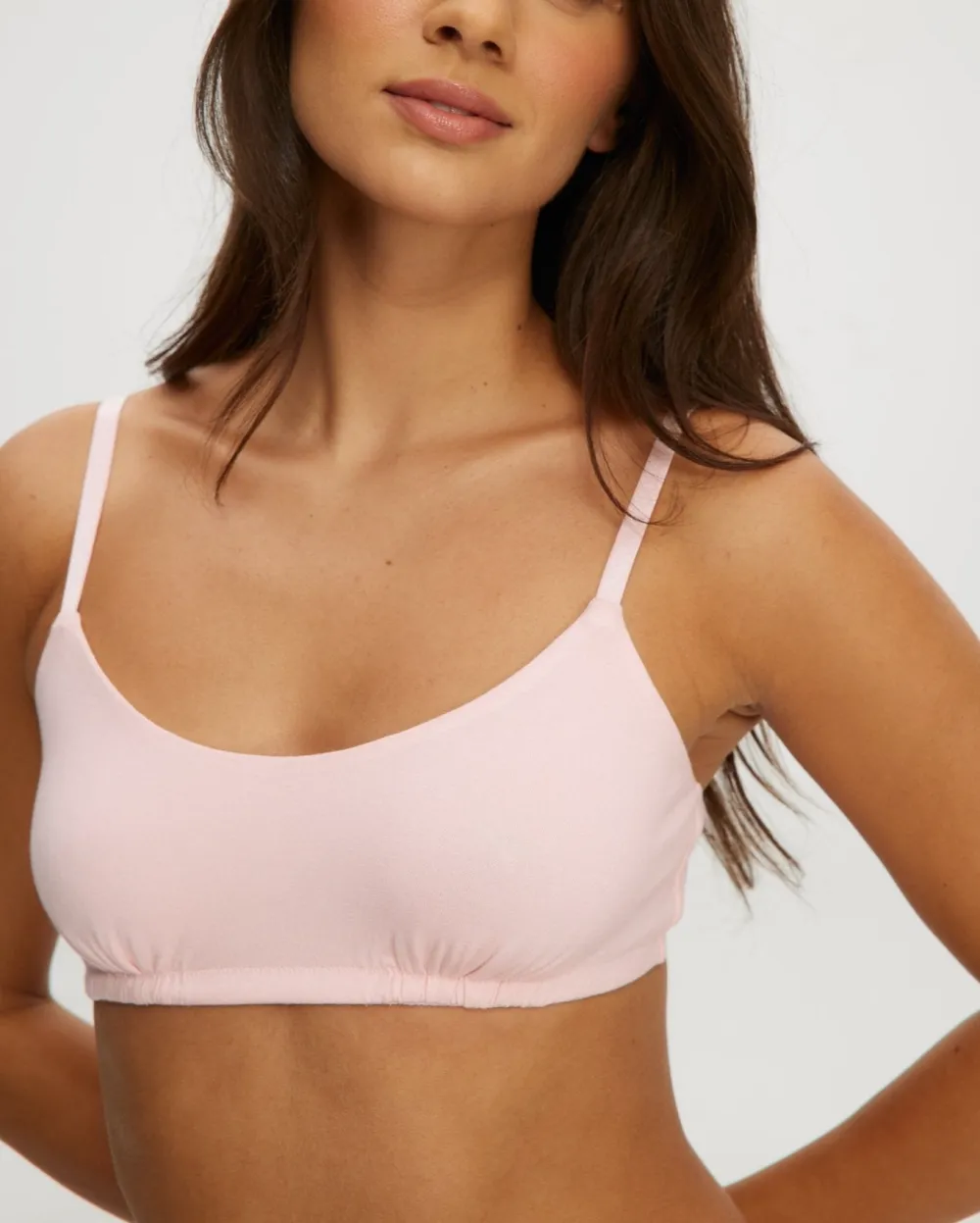Clean-Line Minimalist Everyday Bralette
