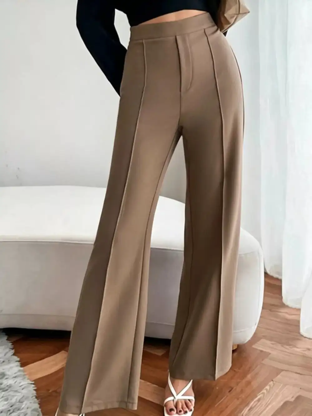 Flare High Waist Everyday Versatile Pants