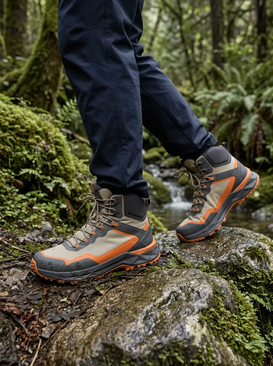 Men's Summit Hiking Pattern Printed Boots