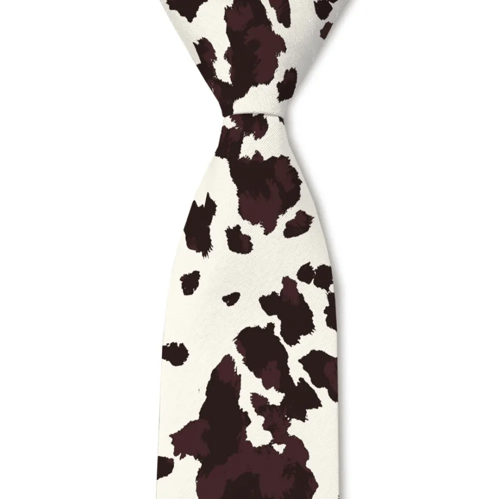 Modern Novelty Pattern Necktie