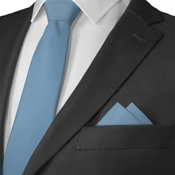 Smart Polished Solid Pocket Square