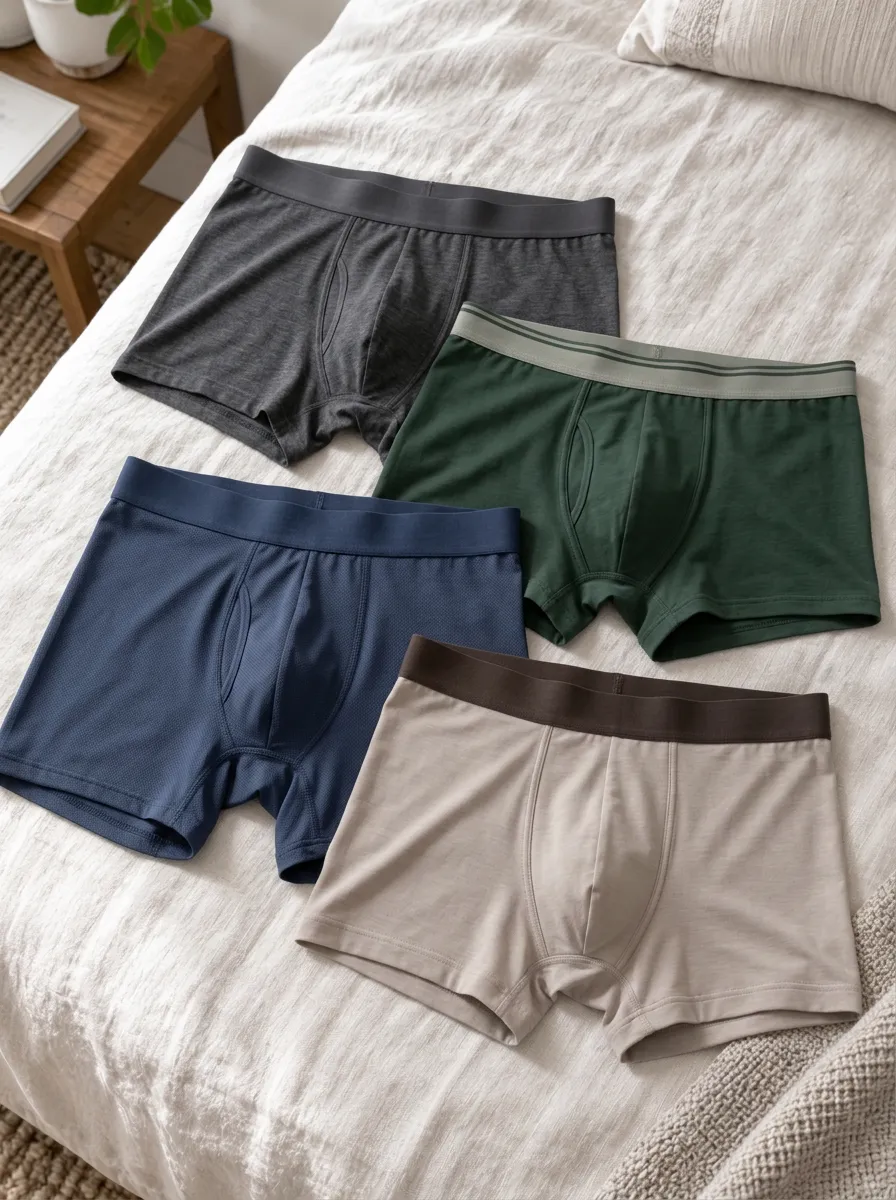 Men's Classic Collection Multipack Breathable Boxer Briefs Set