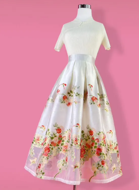 Clean Summer Everyday Casual Skirt