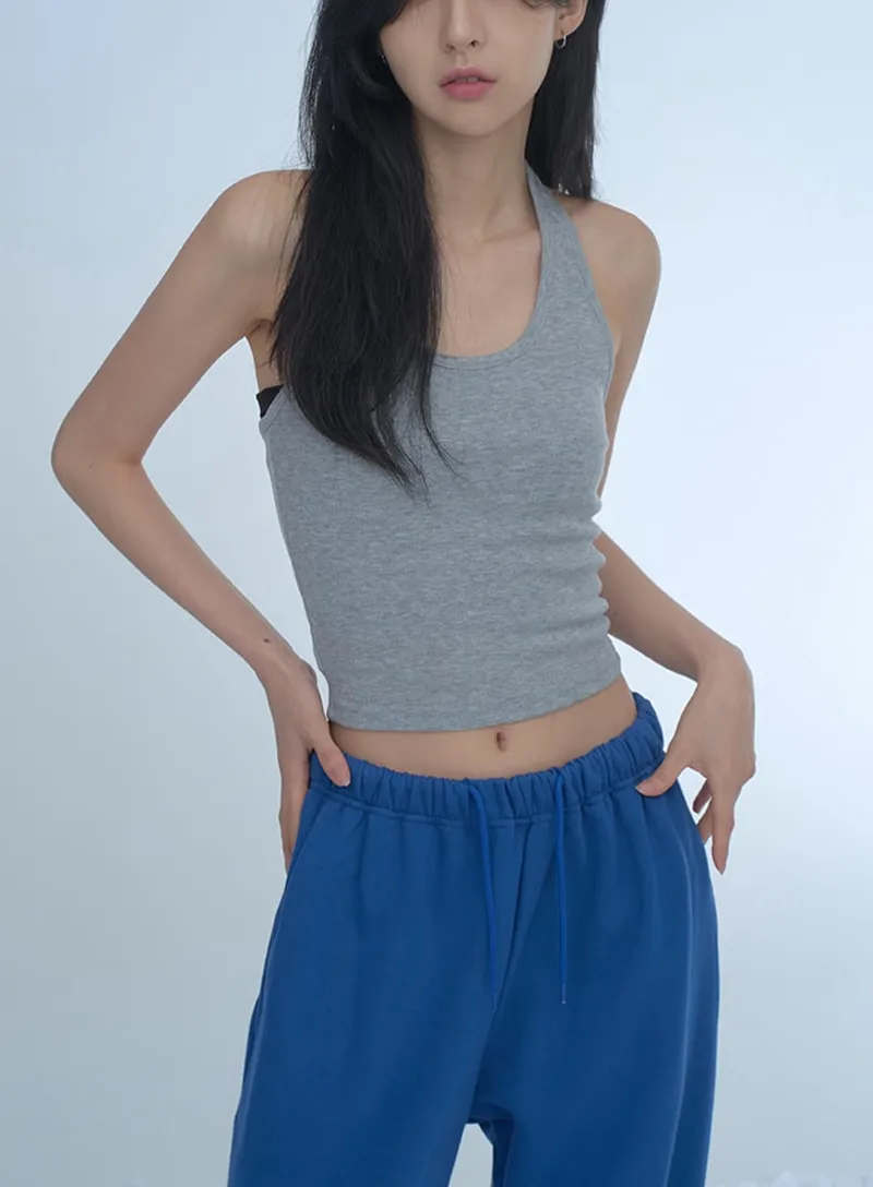Halterneck Tank Top