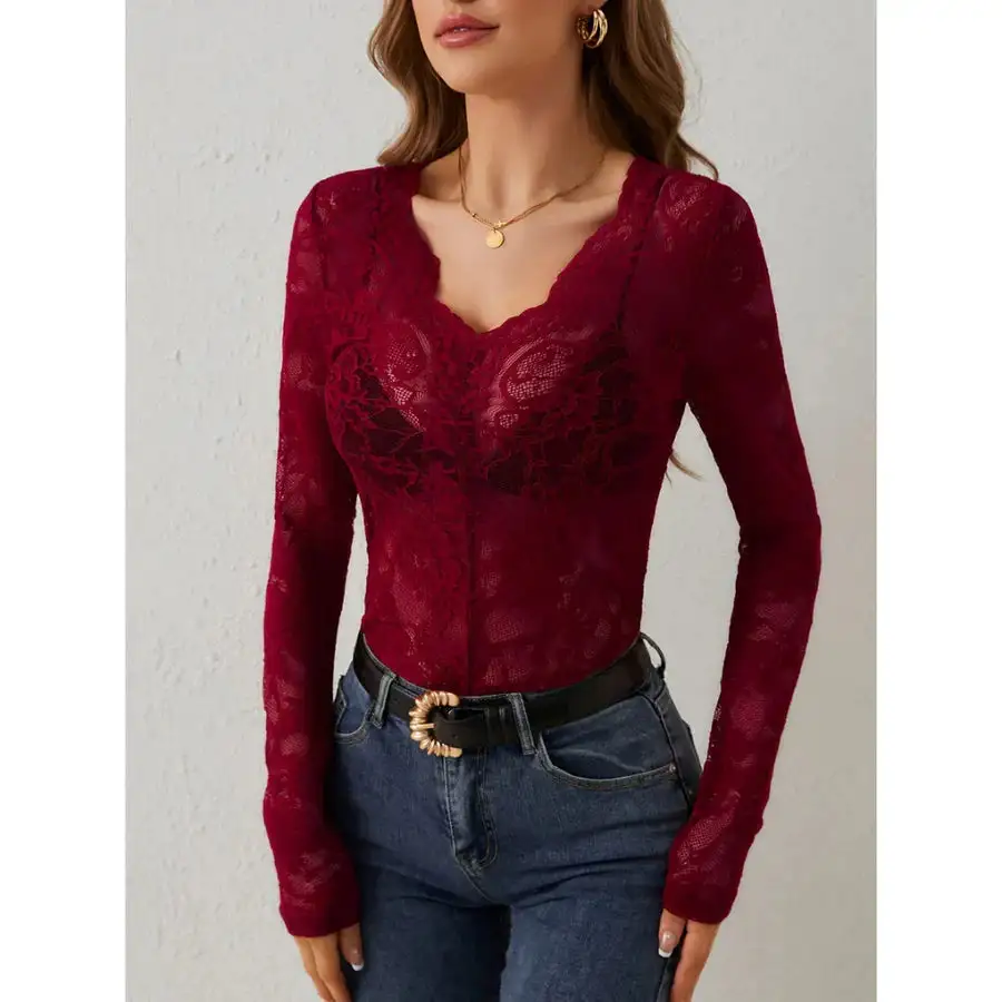 Relaxed Lace Bodysuit