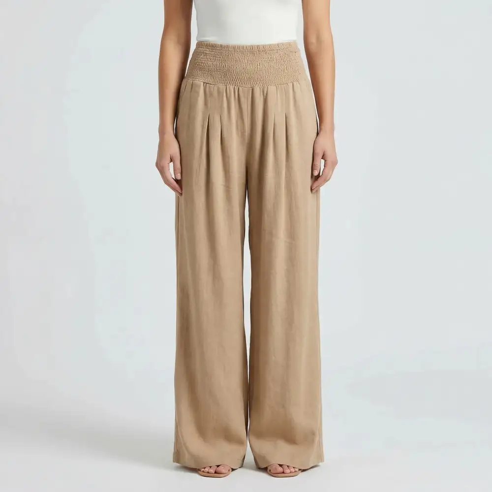 Wide Leg High Waisted
